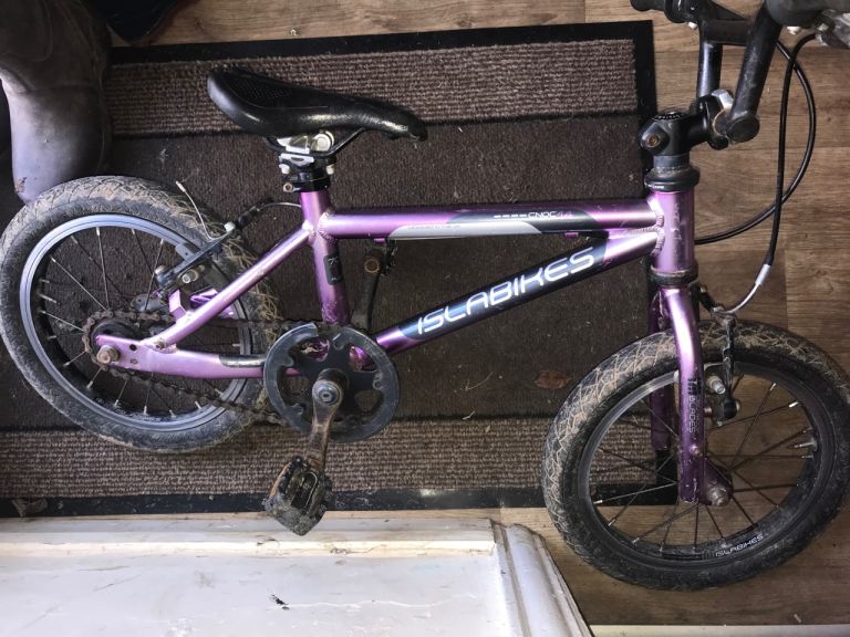 Purple Isla bike cnoc 14 Fully working, looks not great due to rust 