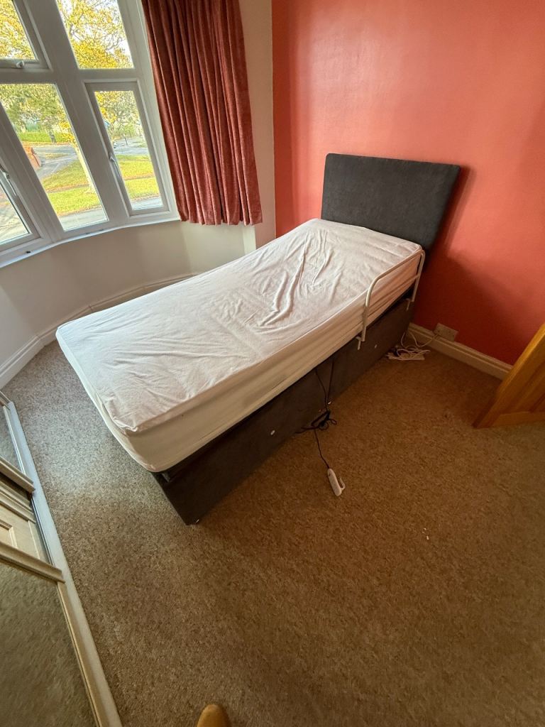 Eden fully adjustable single bed 