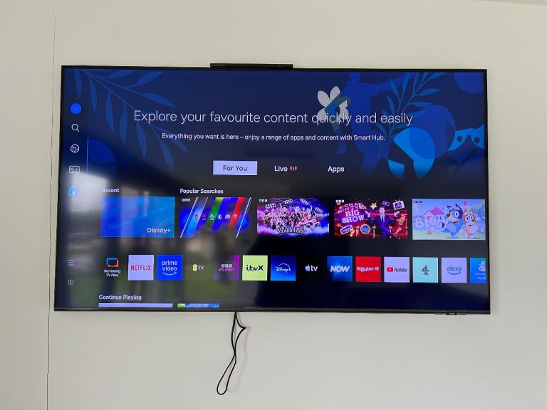 55 inch Samsung HD smart TV