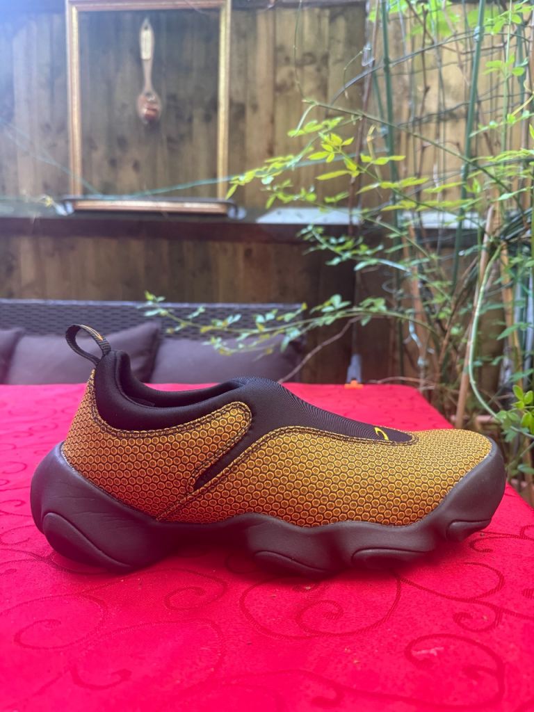 Brain Dead x Oakley Factory Team Flesh Jacquard Yellow Black UK 8 EU 42.5