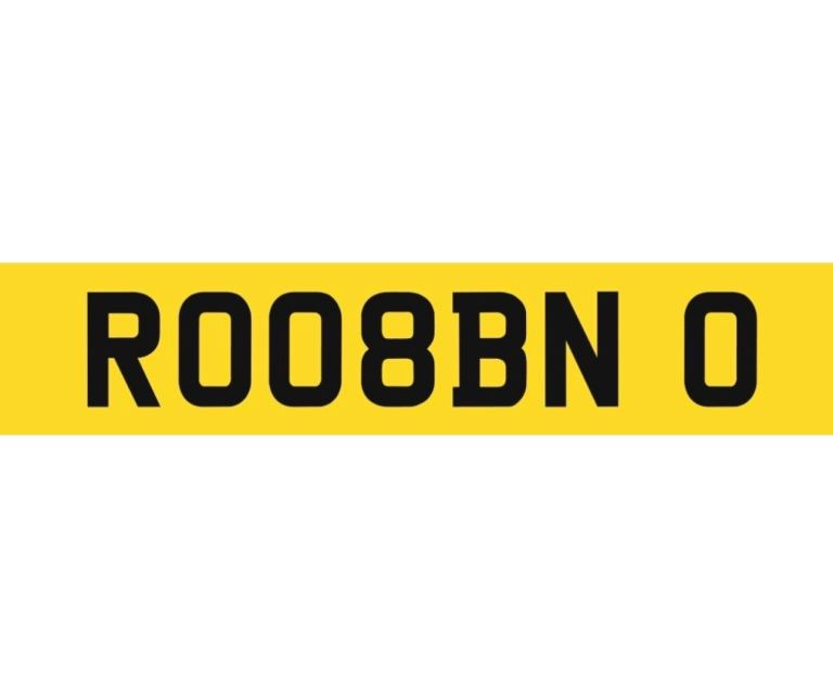 Private plate cherished number plate ROBIN