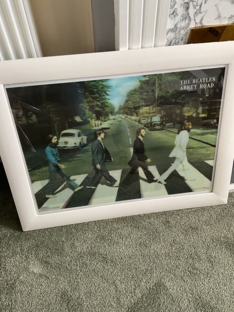 The Beatles Abbey Road Frames Poster 
