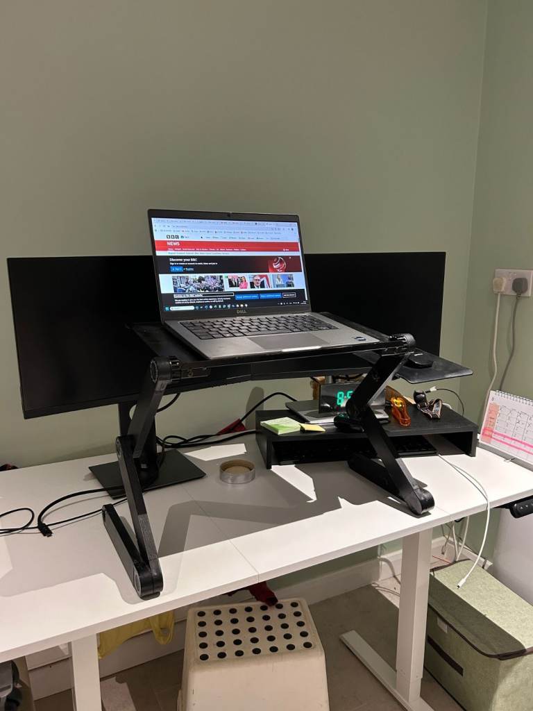 Laptop Stand for Desk Adjustable Height and Angles