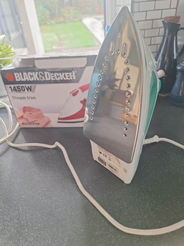 Black and Decker Iron as new
