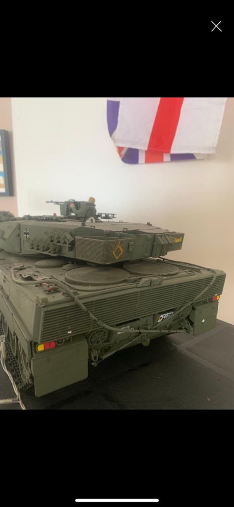 RC 1/16 scale leopard RC tank