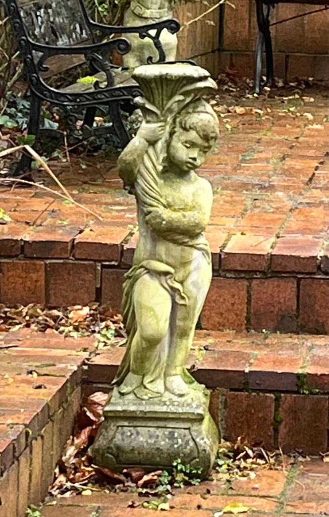 Stone garden ornaments 