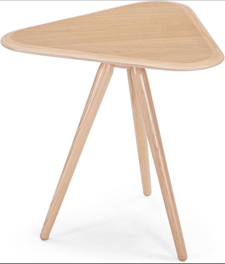 Tri Side Table, Natural Ash