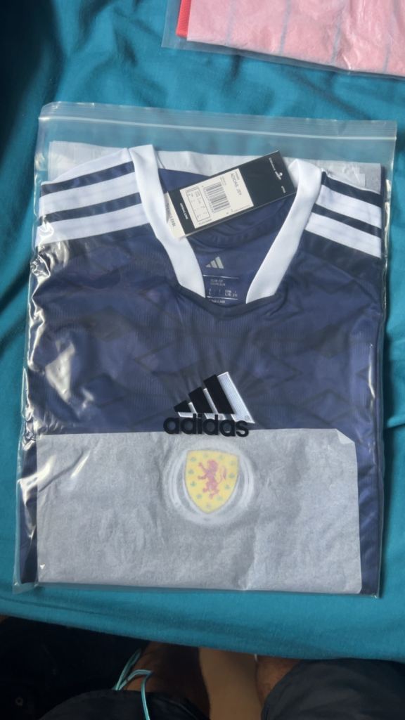 Scotland home football shirt 2026 