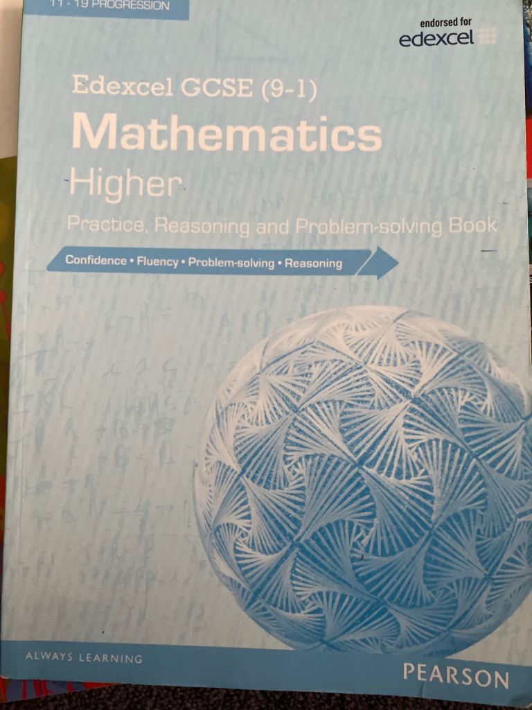 Edexcel gcse 9-1 mathematics higher 