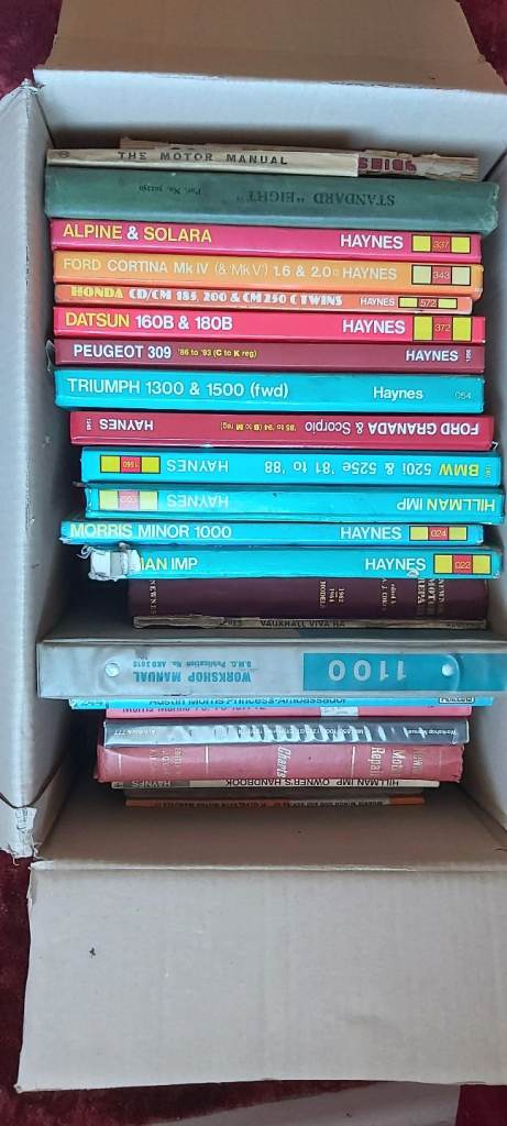 Haynes workshop manuals