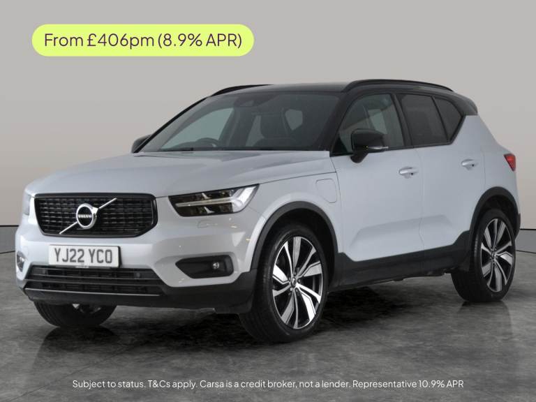 2022 Volvo XC40 1.5h T5 Recharge 10.7kWh Ultimate Dark SUV 5dr Petrol Plug-in Hybrid Auto E Suv P...
