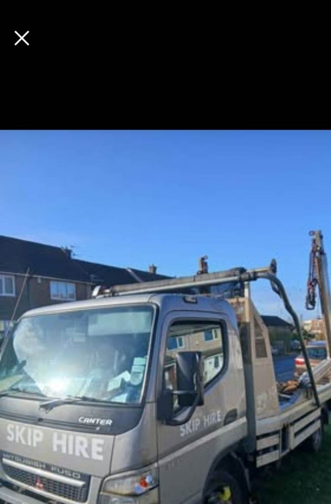 2008 Mitsubishi canter fuso 3.5t skip van