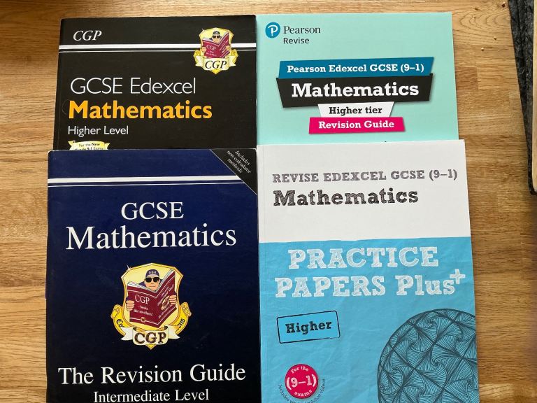 GCSE Maths Edexcel revision books 