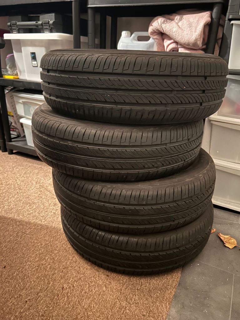 image for 4 x LINGLONG TYRES 2 MONTHS OLD 165/65R15