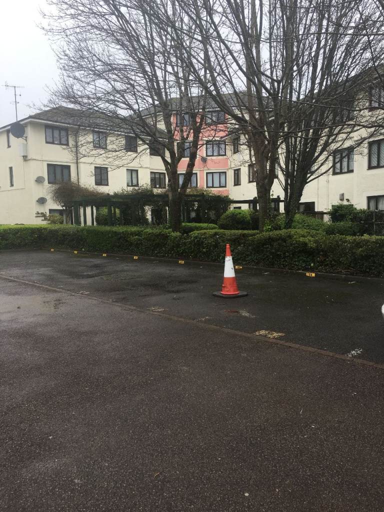 Private parking space available for weekly/monthly rent