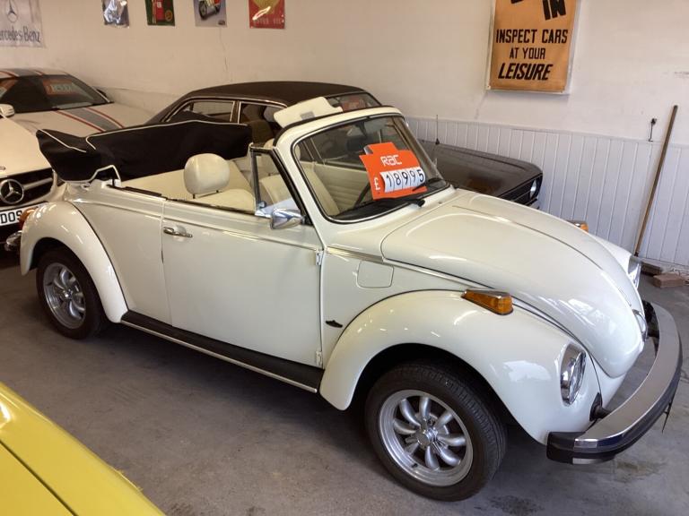 1992 Volkswagen Beetle Triple white karmann  PETROL Manual