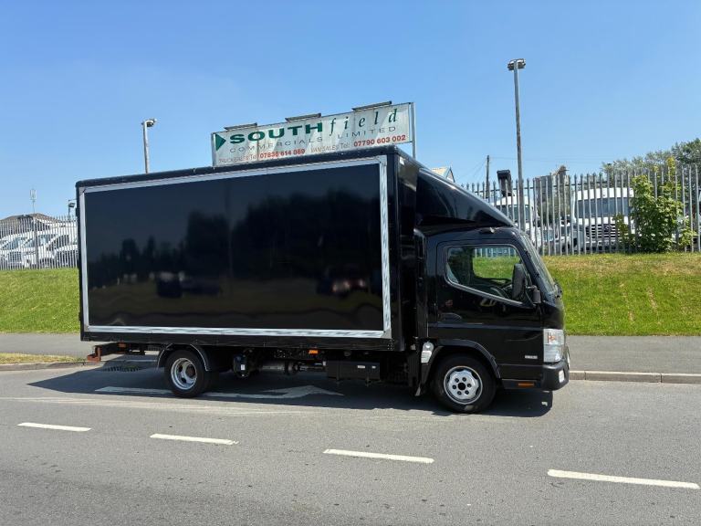 MITSUBISHI CANTER MANUAL16FT HI CAP BOX VAN TWIN WHEEL 2020 20 95K @ £13995+VAT 