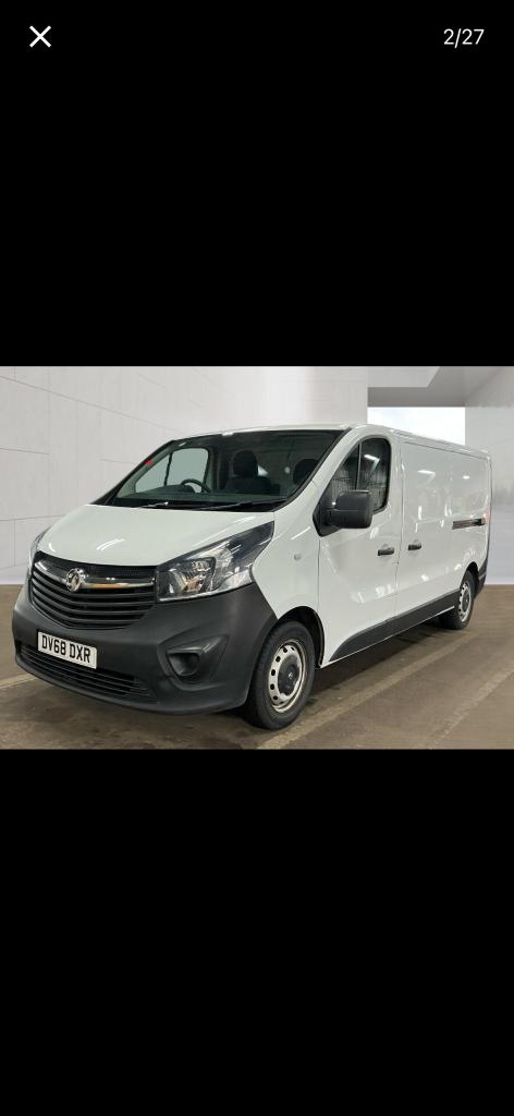 2018 Vauxhall Vivaro 2900 1.6CDTI 120PS H1 Van PANEL VAN Diesel Manual