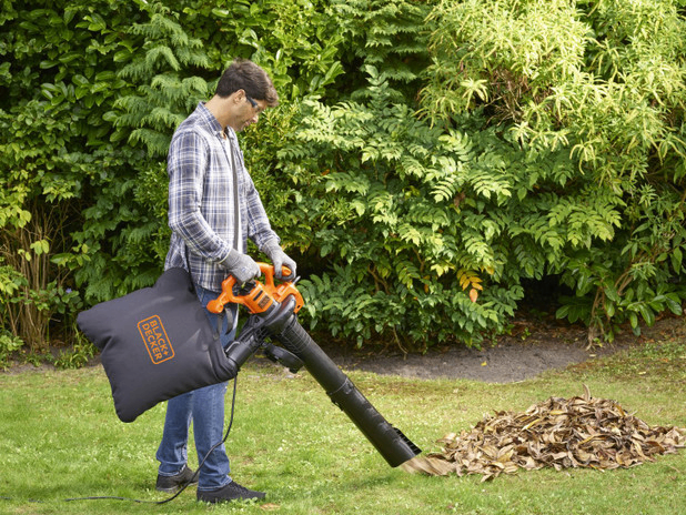 Brand New Black+Decker 3 in 1 Electric Leaf Blower Vac 2600w (MRP £129)