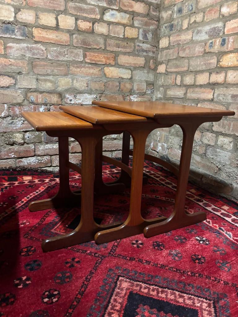 G Plan Fresco Teak Nest of Tables – Mid-Century Modern