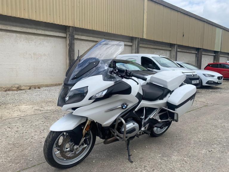 2018 18 BMW R1200RT LC EX POLICE WHITE CLEAN FSH R 1200 RT LIQUID COOLED ST