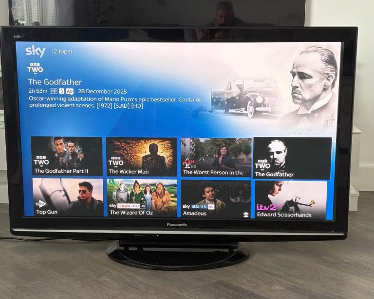 Panasonic 50 inch Viera plasma TV