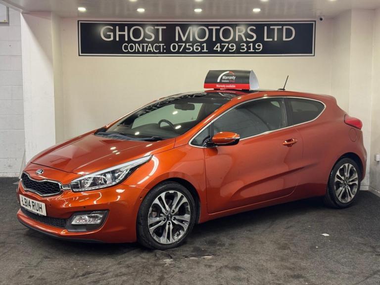 2014 Kia Pro Ceed 1.6 CRDi SE Tech EcoDynamics 3dr HATCHBACK DIESEL Manual