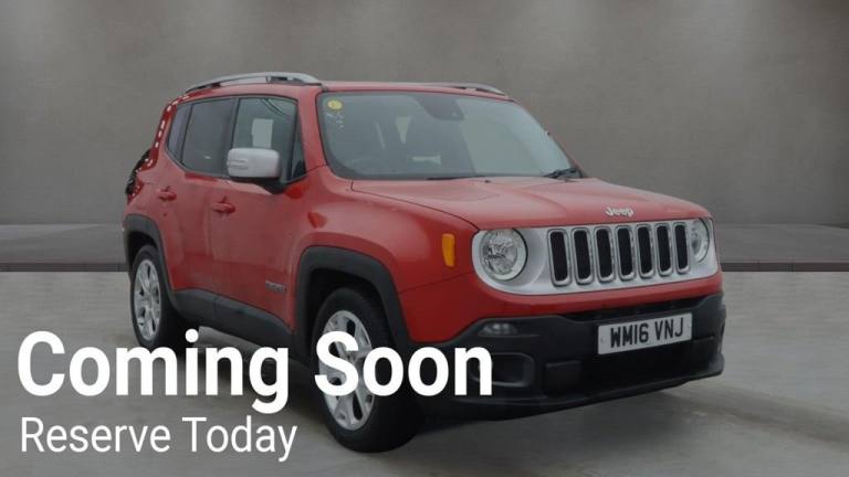 2016 Jeep Renegade 1.4T MultiAirII Limited SUV 5dr Petrol DDCT Euro 6 (s/s) (140 ps) ESTATE Petro...