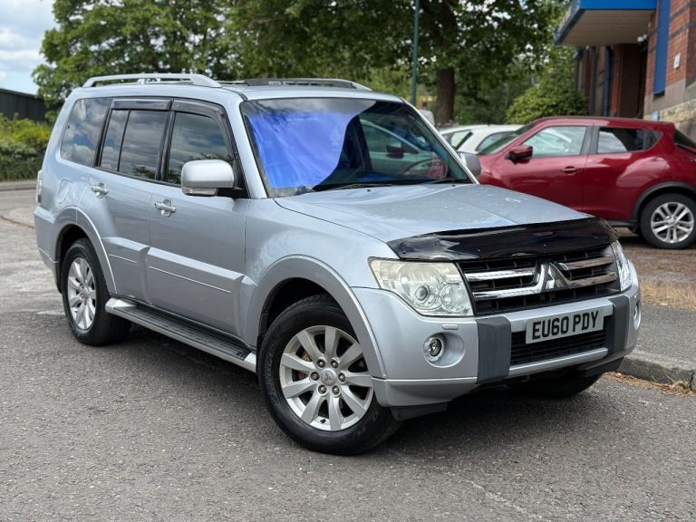 2010 Mitsubishi Shogun Elegance 3.2 DI-DC Automatic 7 Seater Silver - Fully Loaded! MOT Dec 26.