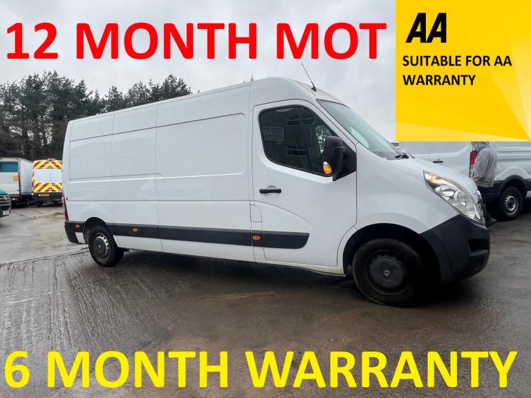 2019 Vauxhall Movano 2.3 CDTI H2 Van 130ps PANEL VAN Diesel Manual