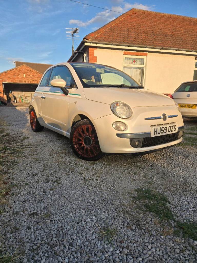 Fiat, 500, Convertible, 2009, Manual, 1248 (cc), 3 doors