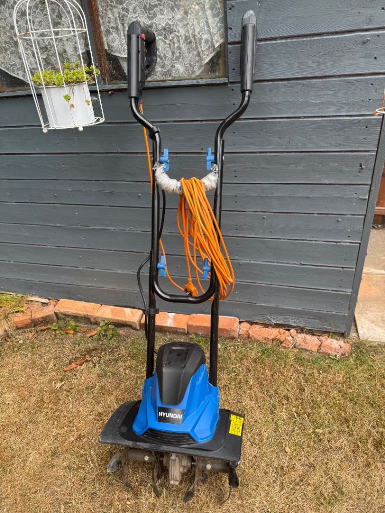 Hyundai Electric Garden Tiller – Good Condition