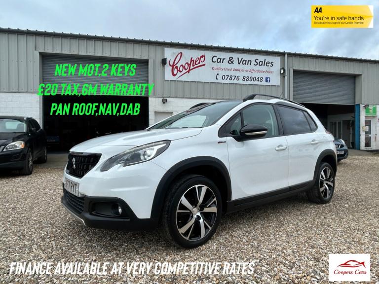 2017 Peugeot 2008 1.6 BlueHDi 120 GT Line 5dr HATCHBACK Diesel Manual