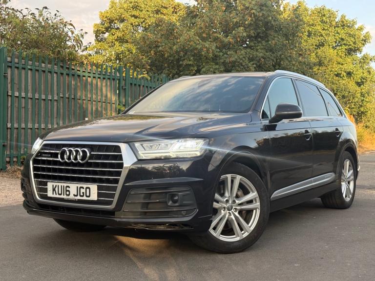 2016 Audi Q7 3.0 TDI Quattro S Line 5dr Tip Auto 4x4 Diesel Automatic