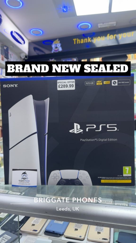 PS5 DIGITAL PLAY STATION 5 NEW SEALED 