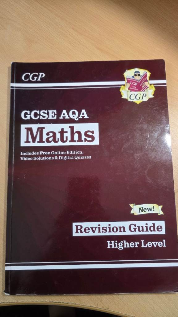 CGP AQA GCSE Maths Revision Guide Higher Level
