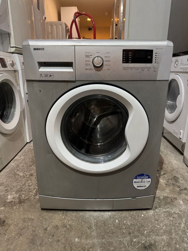 Beko 7kg 1500 rpm Silver Colour Freestanding Washing Machine With Free Delivery 🚚 