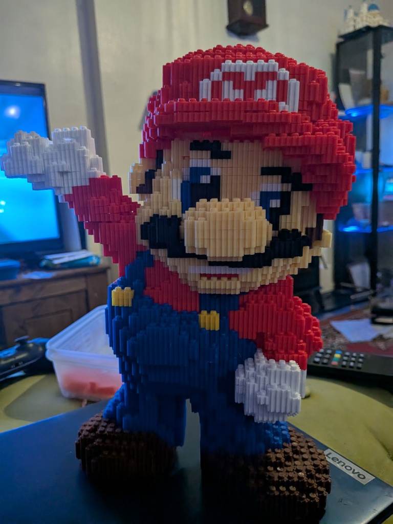 Super Mario building blocks model