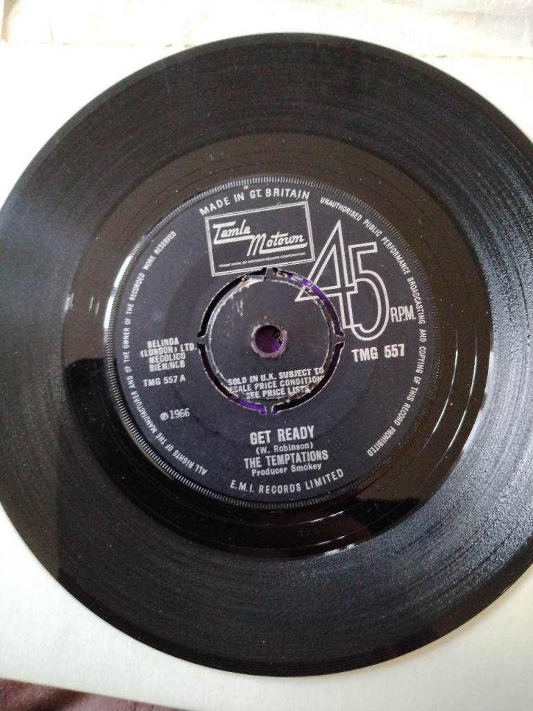 Get ready Vinyl record