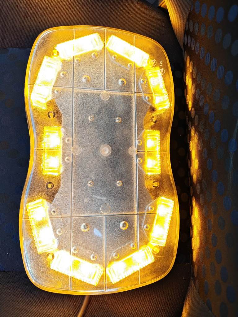 Durite Amber / Orange Flashing Light bar