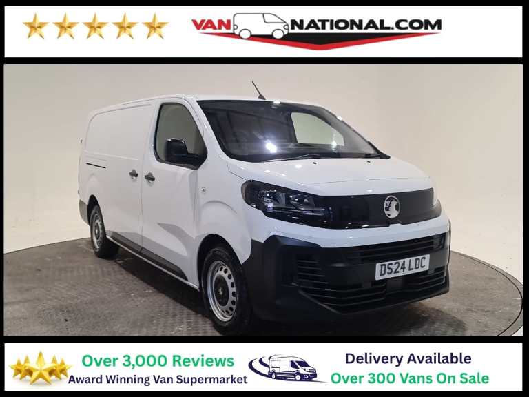 2024 Vauxhall Vivaro 2.0 Turbo D 145 Prime H1 Van PANEL VAN DIESEL Manual