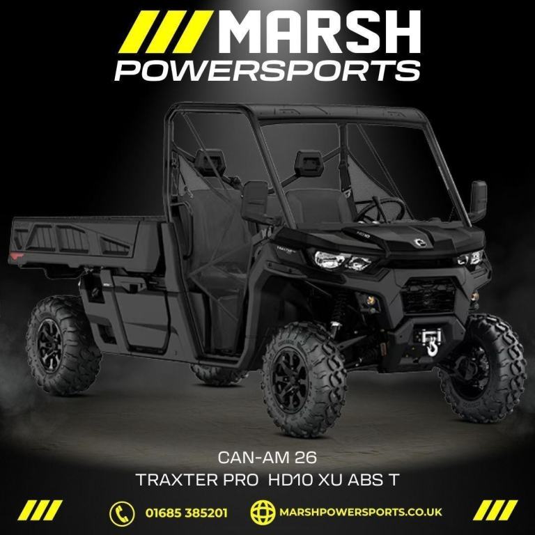 Can-Am Traxter PRO HD10 XU ABS T 2026 - Can-Am Official Dealer - Reserve Now!