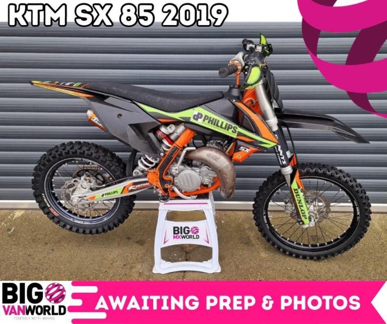 KTM SX 85 2019 - Fresh Piston, Never Raced, Stock Bike