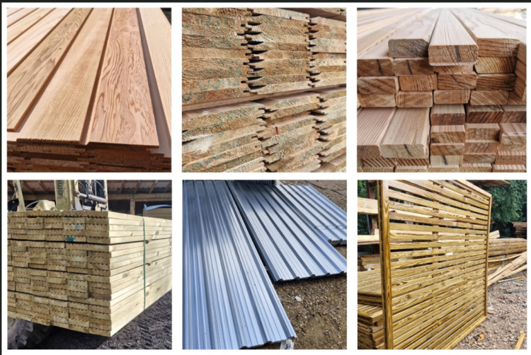 Timber, Cladding, Decking, Roofing, Fencing & Sheet Materials for Sale – Local Supplier