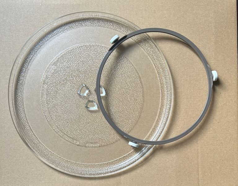 Microwave glass plate 