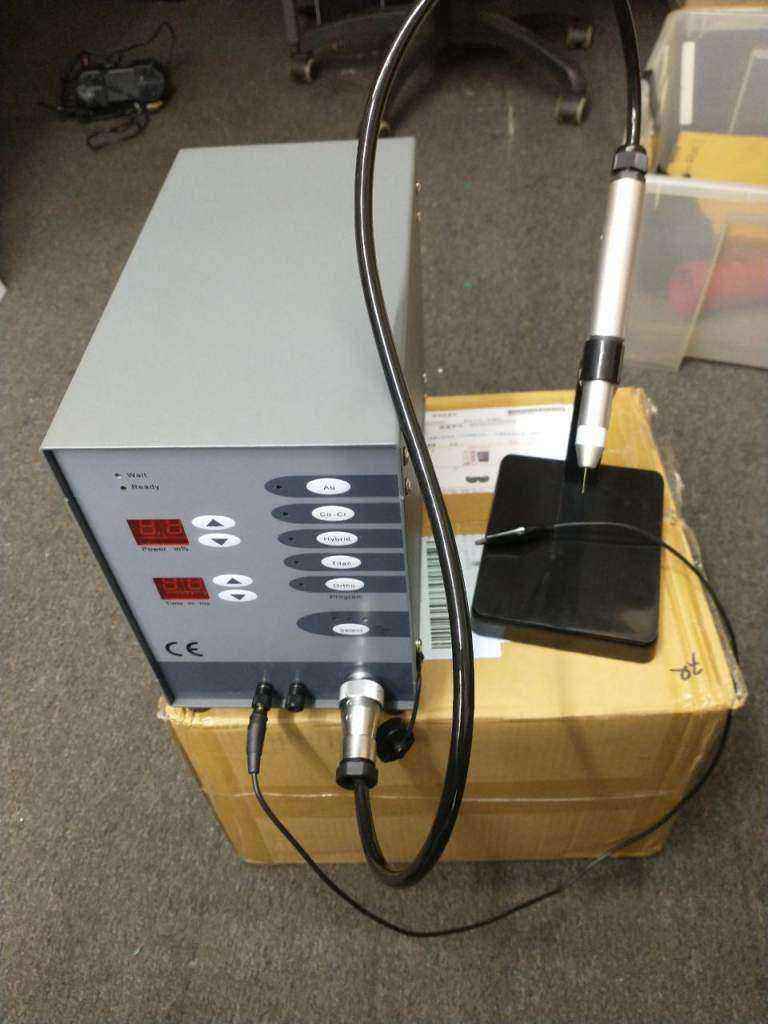 Micro Argon Pulse Welder