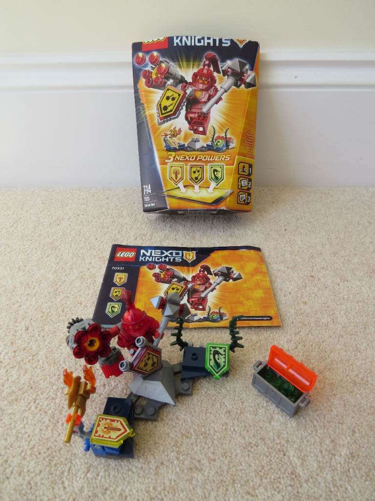 LEGO 70331 NEXO KNIGHTS ULTIMATE MACY + MANUAL + BOX