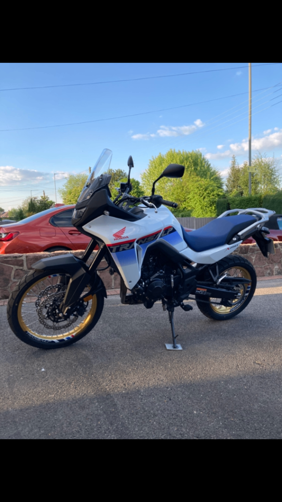 25/25 Honda XL750 Transalp. 580 Miles, FSH, Service Plan, One Owner, Quick Shifter. 