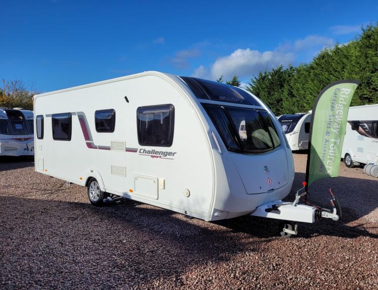 * SALE AGREED *Swift Challenger Sport 584 2013 Single Axle 4 Berth - Motor Mover