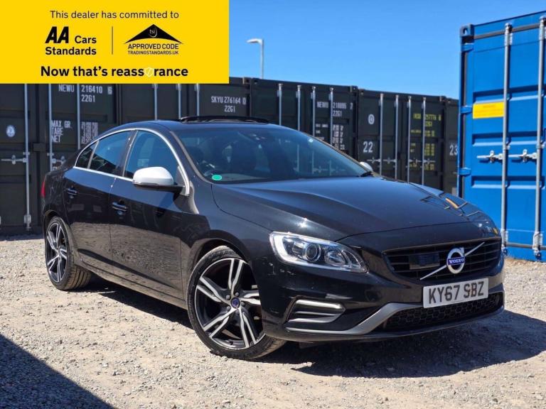 2017 Volvo S60 2.0 D4 R-Design Lux Nav Saloon 4dr Diesel Auto Euro 6 (s/s) (190 ps) Saloon Diesel...